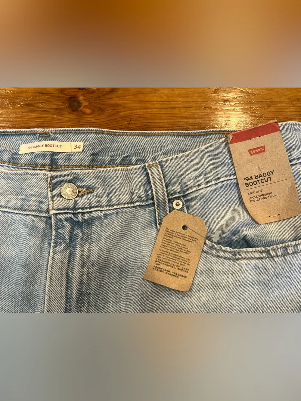 Levi’s Women’s ‘94 Baggy Bootcut Jean • Size 34 • NWT